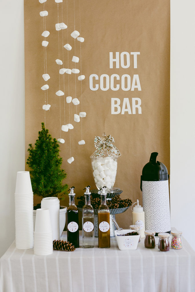 Hot cocoa bar inspiration
