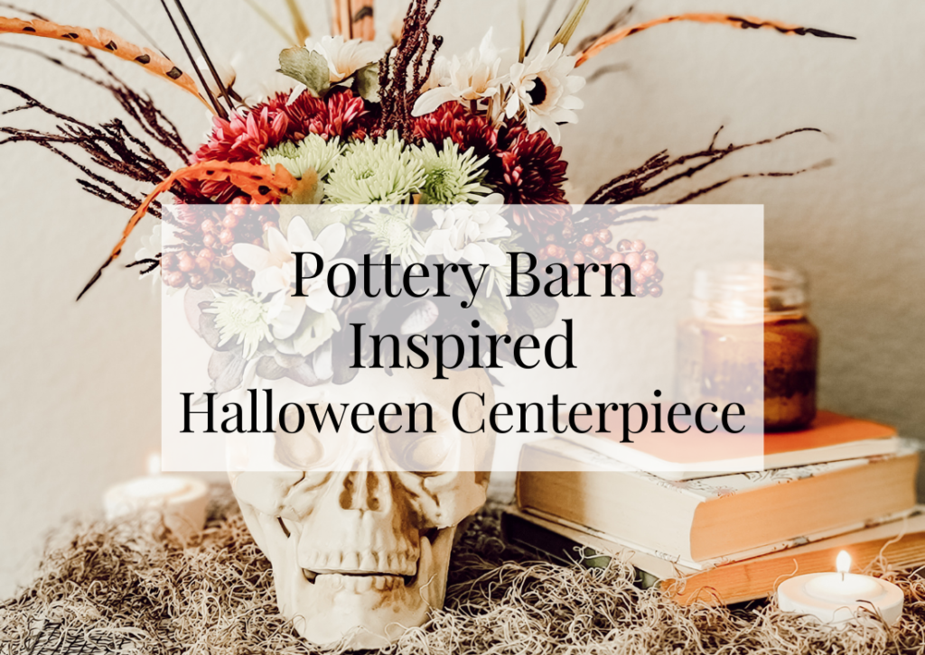 Pottery Barn Inspired Halloween Centerpiece
