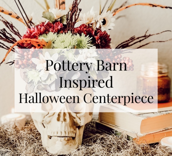 Pottery Barn Inspired Halloween Centerpiece