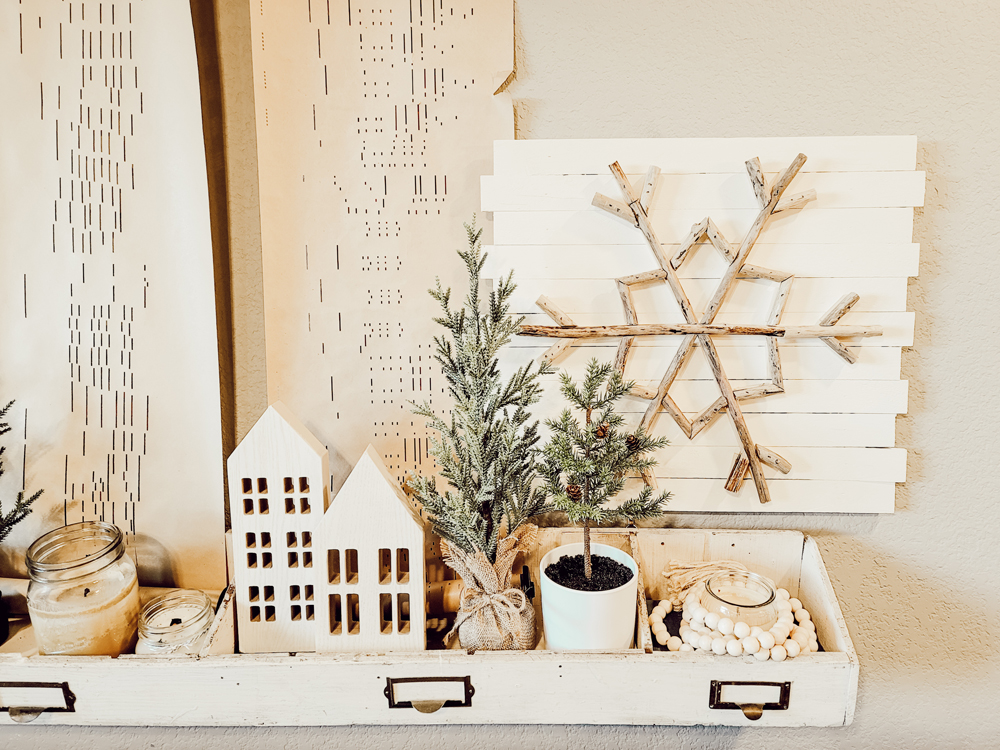 Pottery Barn Inspired DIY Christmas Snowflake