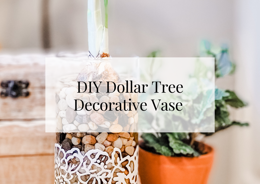 DIY Dollar Tree Decorative Vase