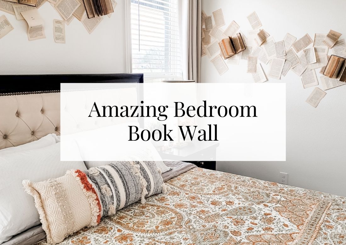 Amazing Bedroom Book Wall