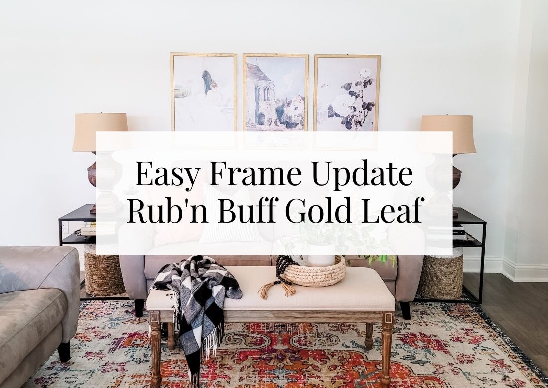 Easy Frame Update Using Gold Rub'n Buff