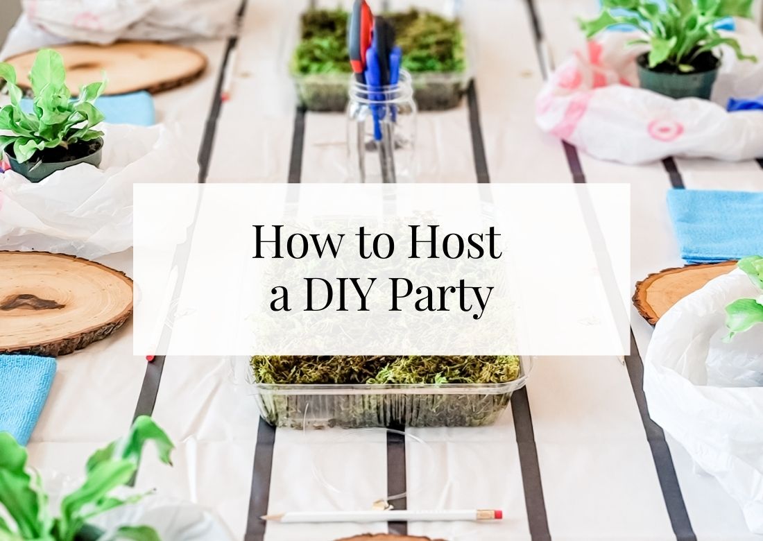 How to host a DIY party