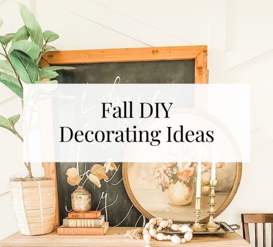 Beautiful fall DIY decorating ideas