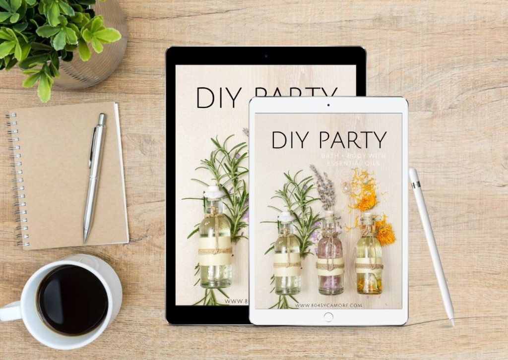 Essential Oils Make and Take DIY party