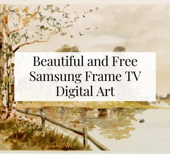 Beautiful and Free Samsung Frame TV Digital Art