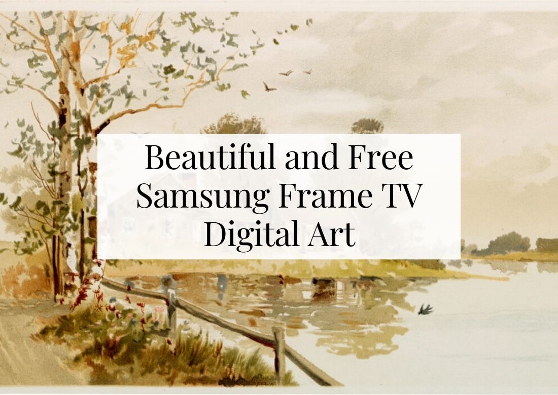 Beautiful and Free Samsung Frame TV Digital Art