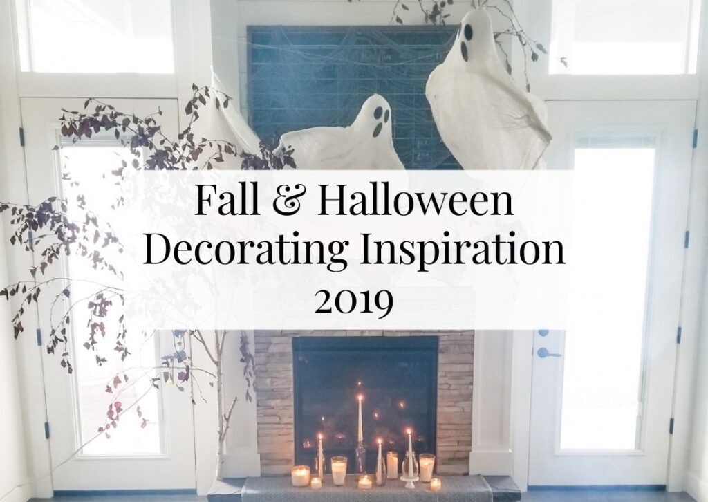 Fall & Halloween Decorating Inspiration 2019