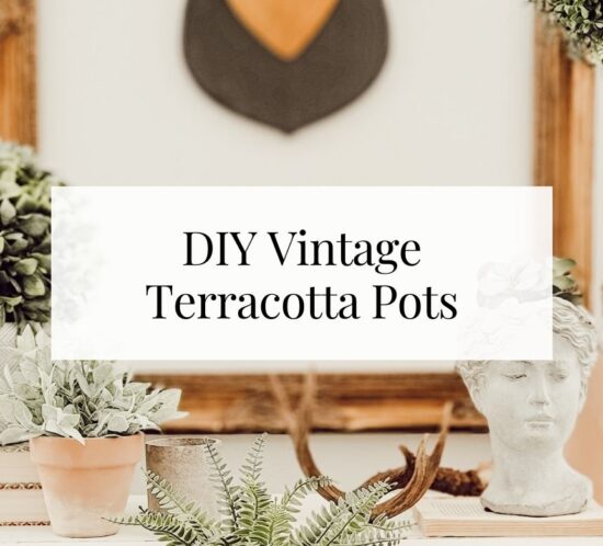 How to Create Vintage Terracotta Pots