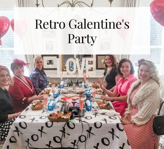 Retro Galentine's Party