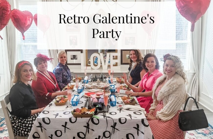 Retro Galentine’s Party