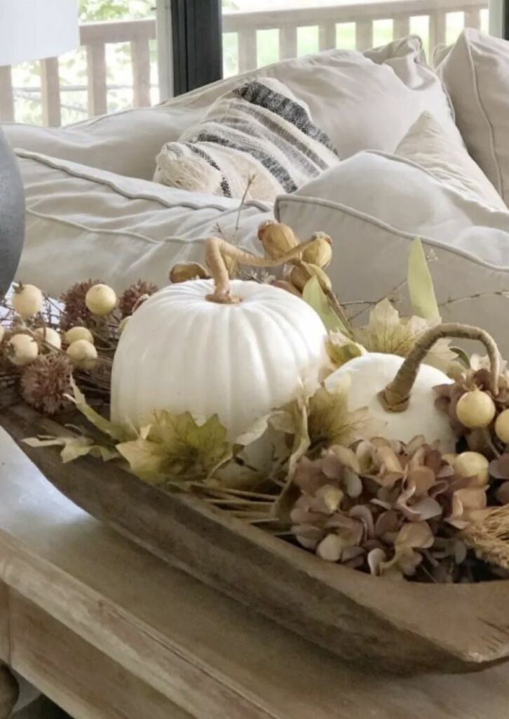 How to Decorate Your Dough Bowl for Fall