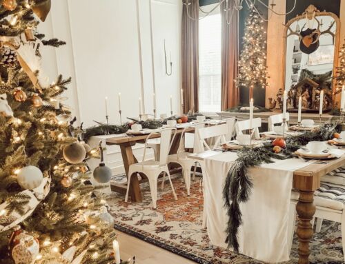 Festive 1920s Christmas Dinner Party